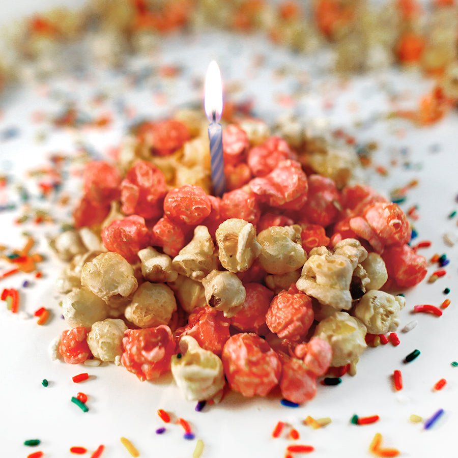 Birthday Cake with candle- 12 Count - Jody's Popcorn