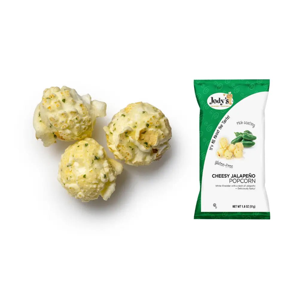 Cheesy Jalapeño Popcorn, 1.8oz - Jody's Popcorn