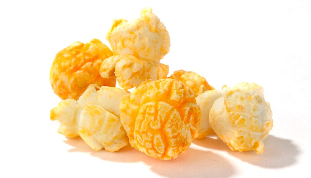 Double Cheddar Popcorn Cluster - Jody's Popcorn - 107642-bag-1 - Regular Clear Bag