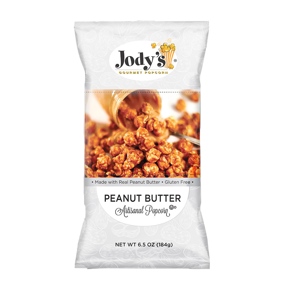 Peanut Butter Popcorn, 6.5oz – Jody's Popcorn