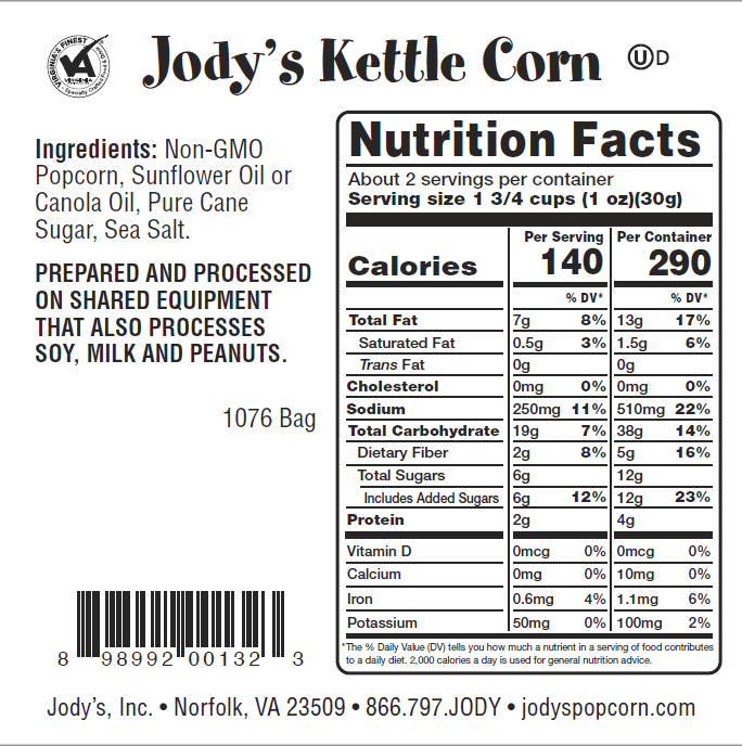 Caramel and Kettle Mix - Jody's Popcorn