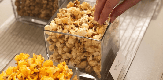 Jody was Featured on WTKR's Coast Live TV Show on April 6th for National Caramel Popcorn Day! - Jody's Popcorn