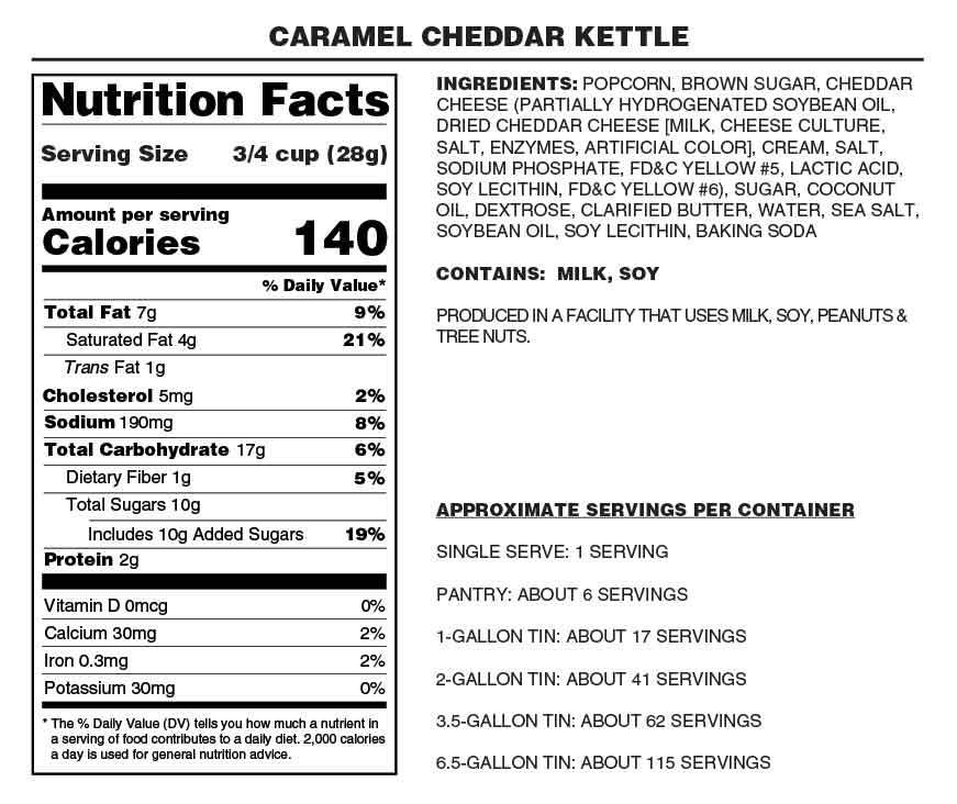 Nutrition Information