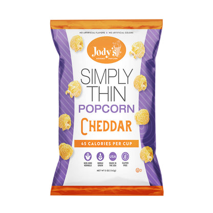 Jody's Simply Thin Cheddar - 8 pack