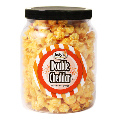 Double Cheddar Round Jar - 12 Count