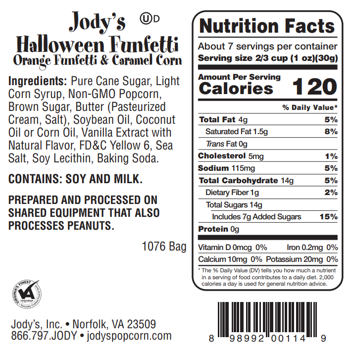 Nutrition Information