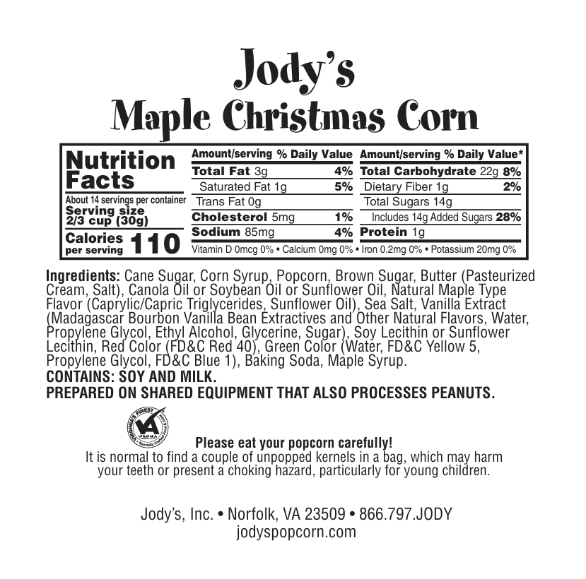 Maple Christmas Corn