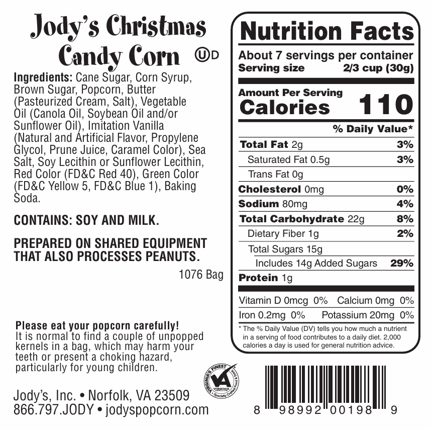 Nutrition Information