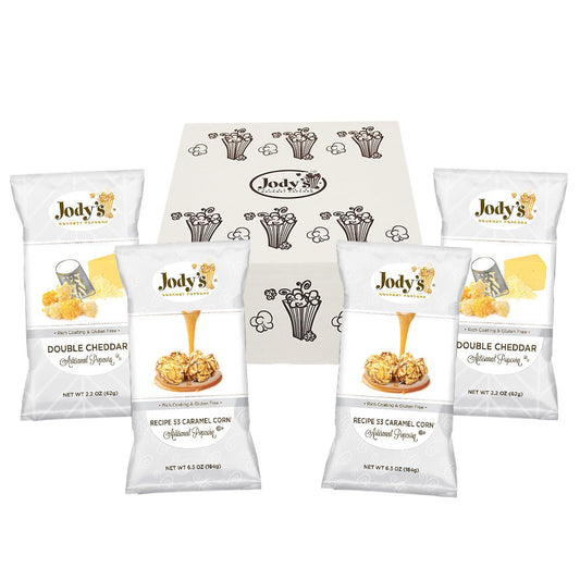 Caramel Corn & Double Cheddar Mailer - Jody's Popcorn