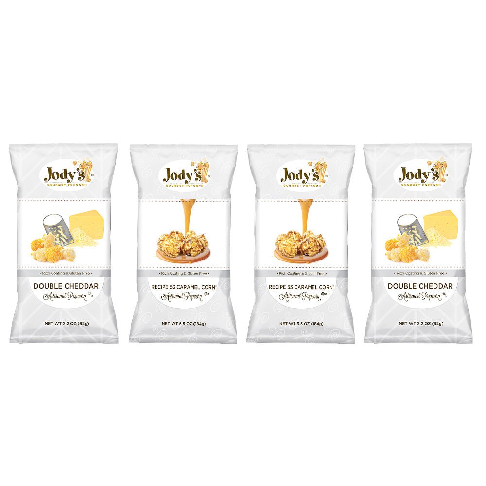 Caramel Corn & Double Cheddar Mailer - Jody's Popcorn