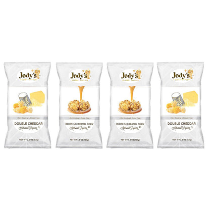 Caramel Corn & Double Cheddar Mailer - Jody's Popcorn