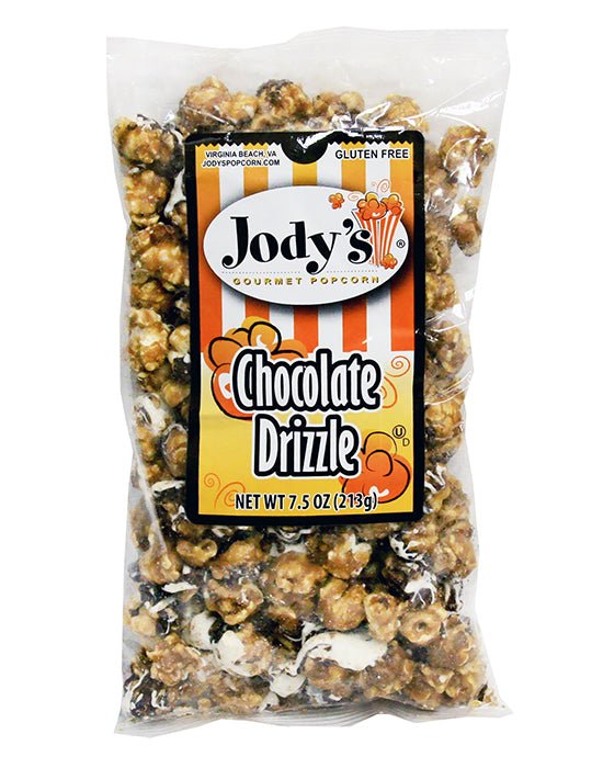 Chocolate Drizzle Popcorn - Jody's Popcorn