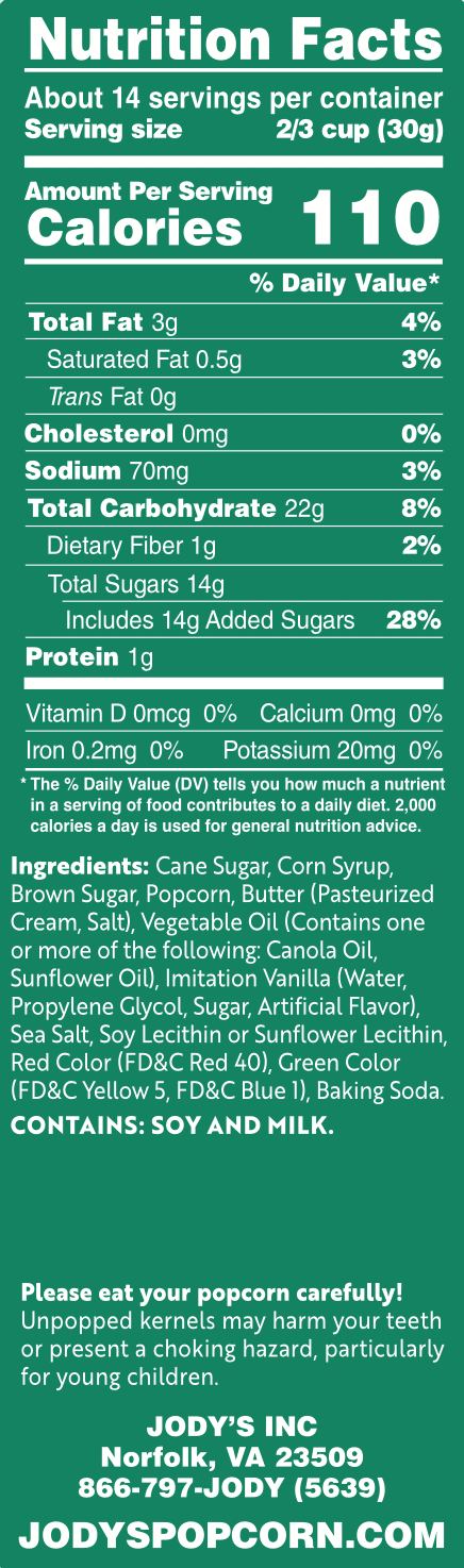 Nutrition Information