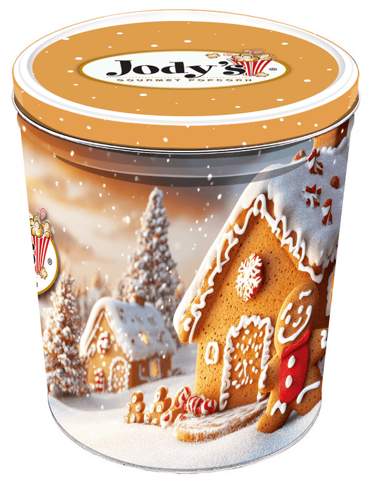 Gingerbread Tin - Jody's Popcorn