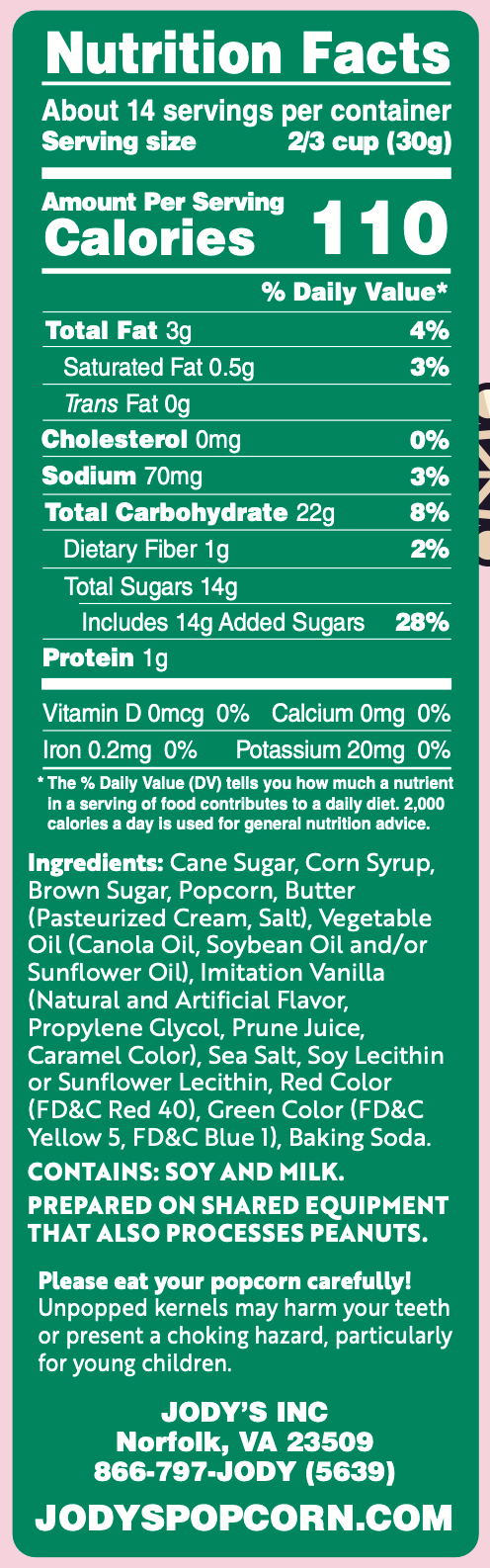 Nutrition Information