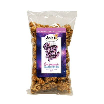 Jody’s Gourmet Popcorn – Happy New Year Caramel Corn - Jody's Popcorn