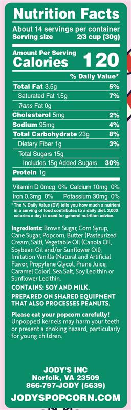 Nutrition Information