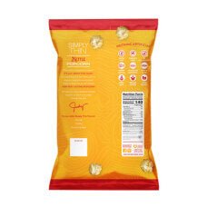 Jody's Simply Thin Kettle Corn Back of Bag - 8 pack - Jody's Popcorn Gourmet Popcorn