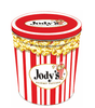 Red Stripe Tin - Jody's Popcorn