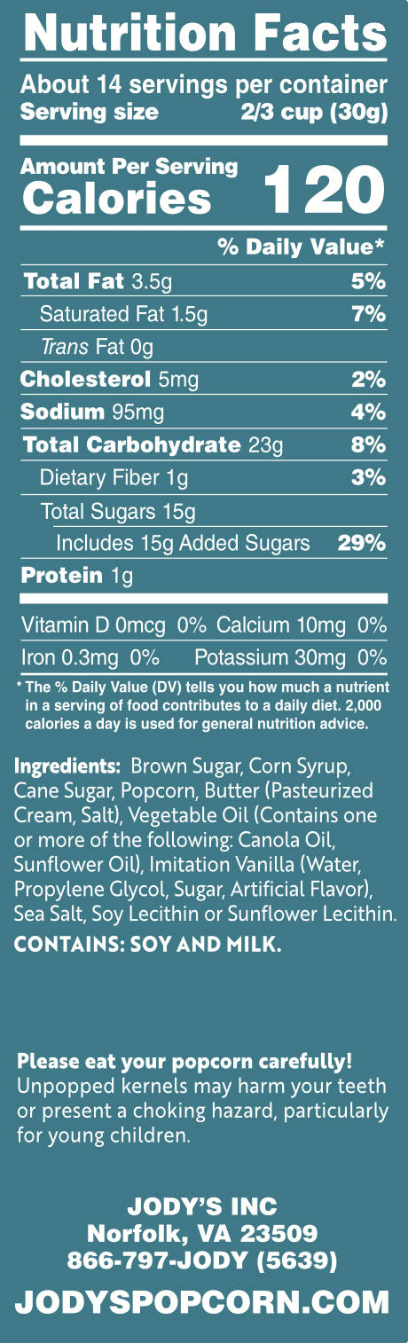 Nutrition Information