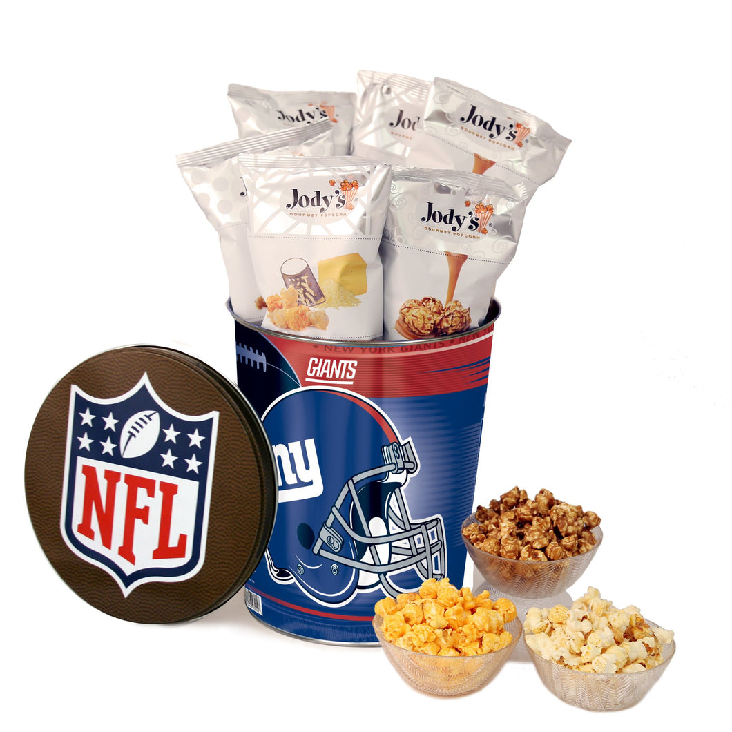 New York Giants Popcorn Tin