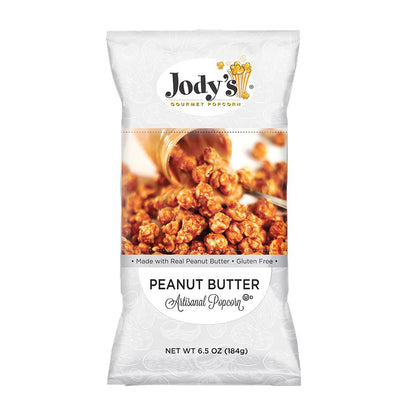Peanut Butter Popcorn, 6.5oz - 12 Pack - Jody's Popcorn