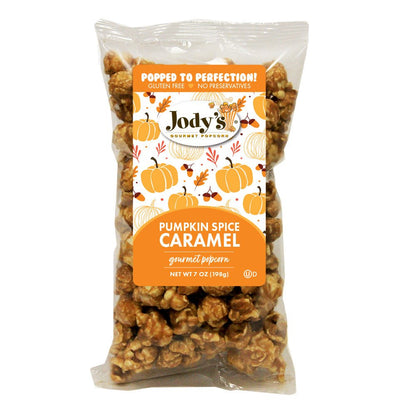 Pumpkin Spice Caramel, 7oz - 12 Pack - Jody's Popcorn