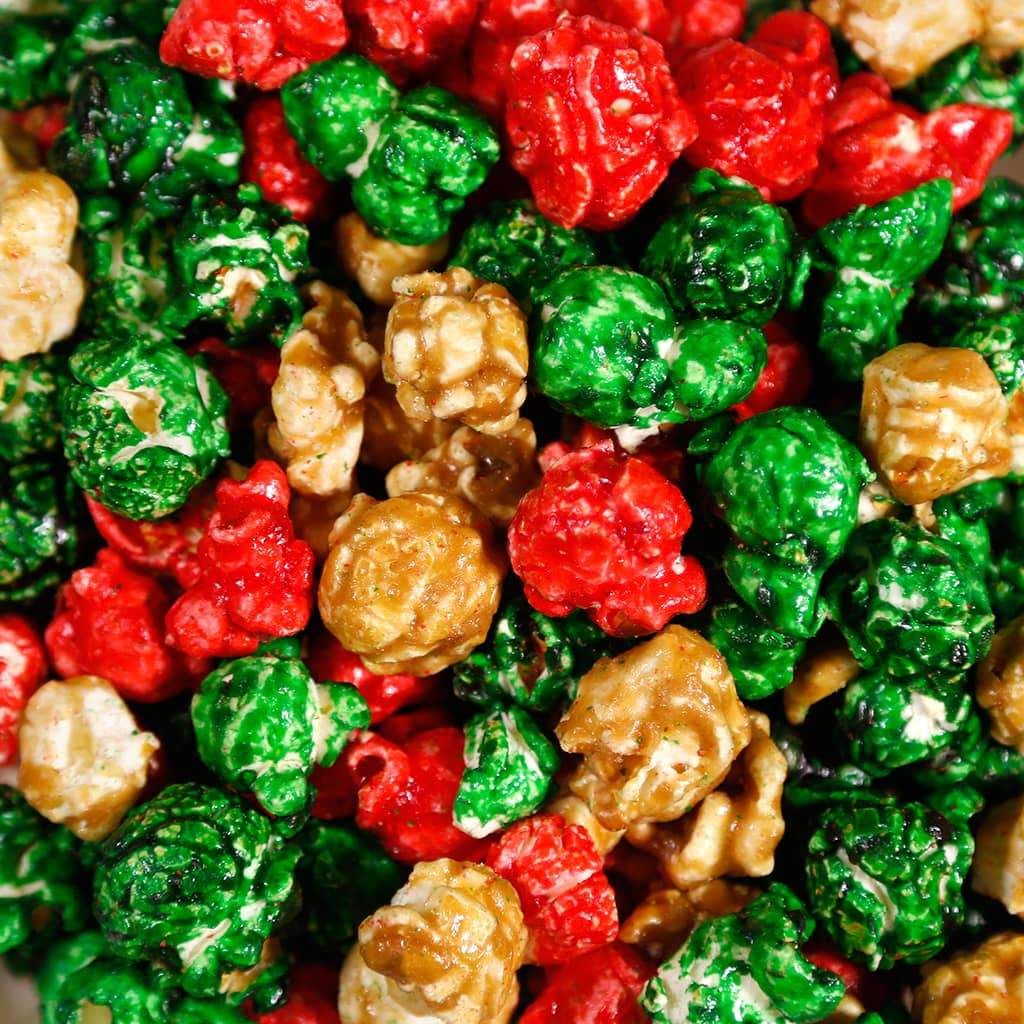 Christmas Caramel Jodys Popcorn